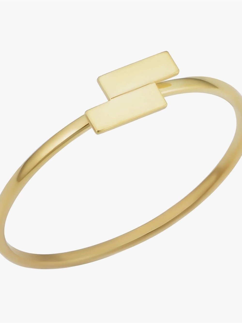 14k Rose Gold Minimalist Stacker Ring | Simple Fine Jewelry | Stylist Curated